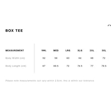 Load image into Gallery viewer, Past Present Future Boxy Tee | PREORDER