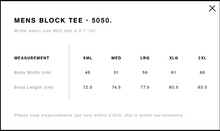 Load image into Gallery viewer, Pansy Block Tee