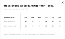 Load image into Gallery viewer, Barbers Ink Stone Wash Tank